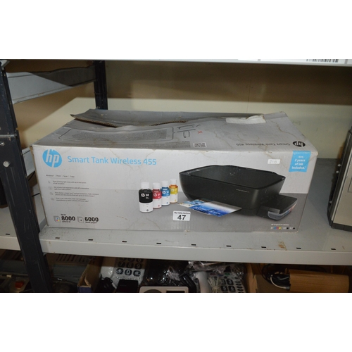 47 - hp wireless printer