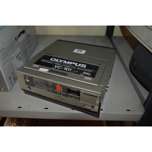 48 - olympus vc-101 video cassette recorder
