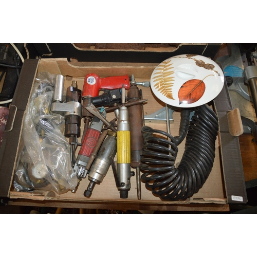 88 - box of air tools etc