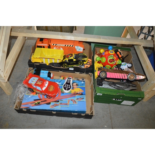 106 - 3 boxes of childrens toys