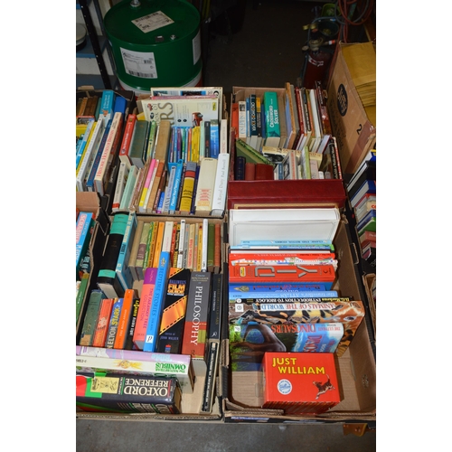 132 - 4 boxes of books