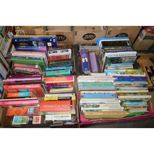 134 - 4 boxes of books