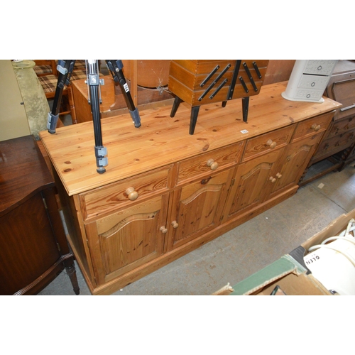 163 - pine sideboard