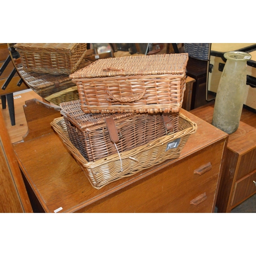 177 - 3 wicker baskets