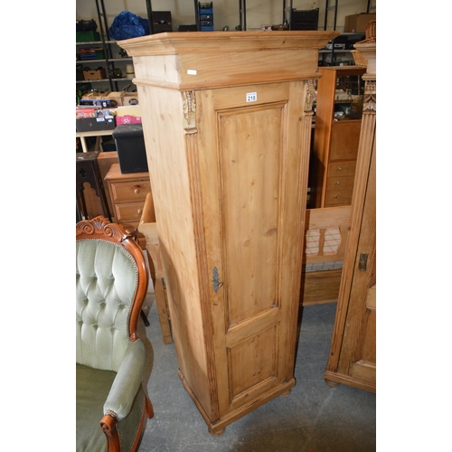 218 - pine cabinet