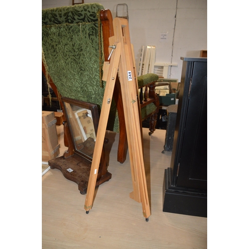 244 - artists easel