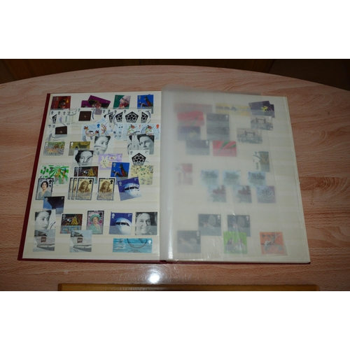 391 - stamp album, queen elizabeth etc.