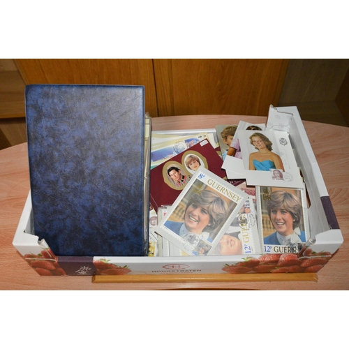 392 - collection of stamps etc. including diana