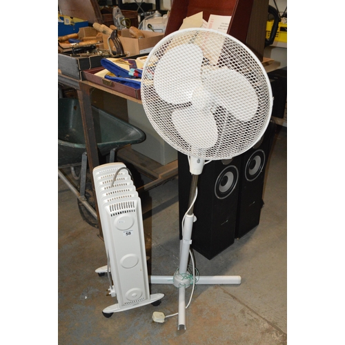 58 - fan & heater