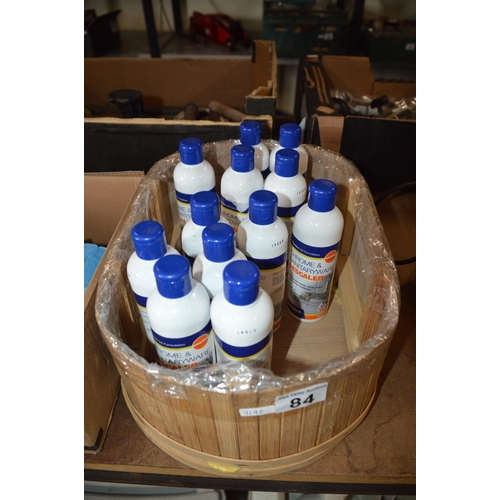 84 - qty of new descaler bottles