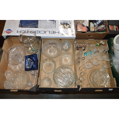 95 - 3 boxes of glassware