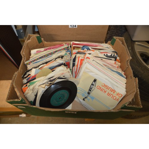 123 - 1 box of 45rpm records