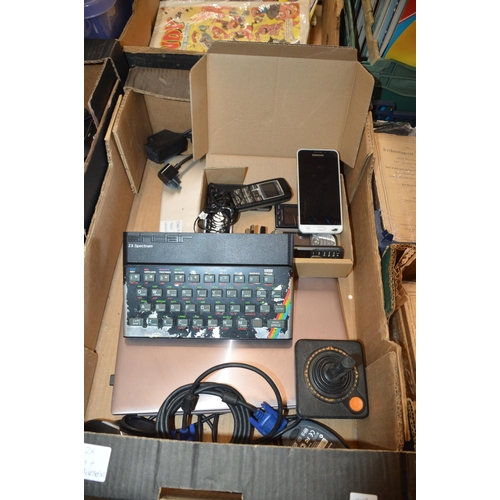 123 - sinclair spectrum, mobile phones etc.