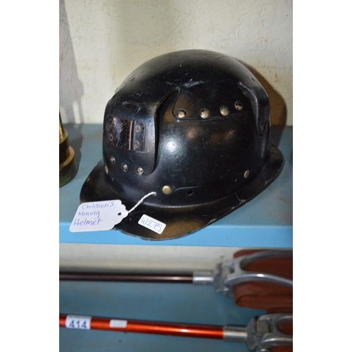 416 - childrens mining helmet