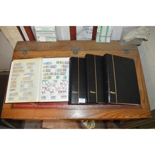 450 - 4  stamp albums