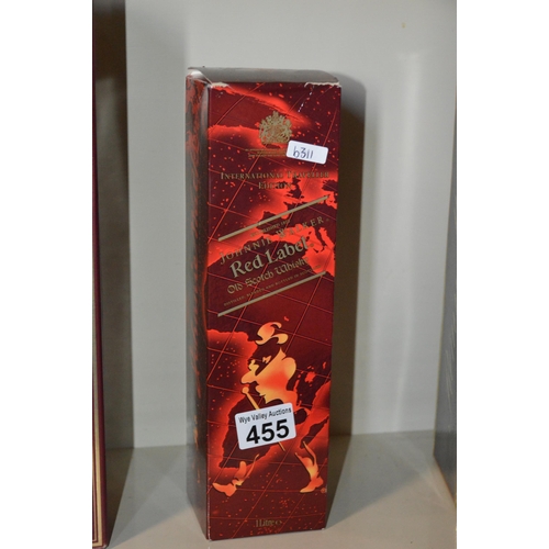 455 - sealed johnny walker old scotch whisky