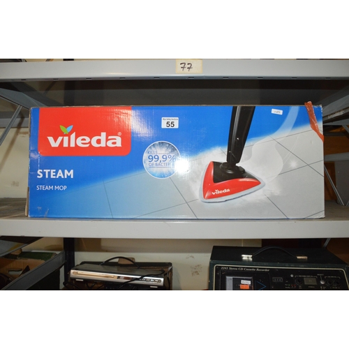 55 - vileda steam mop