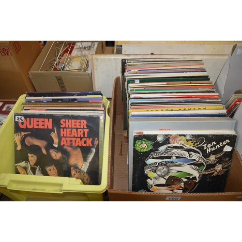 166 - 2 boxes of records