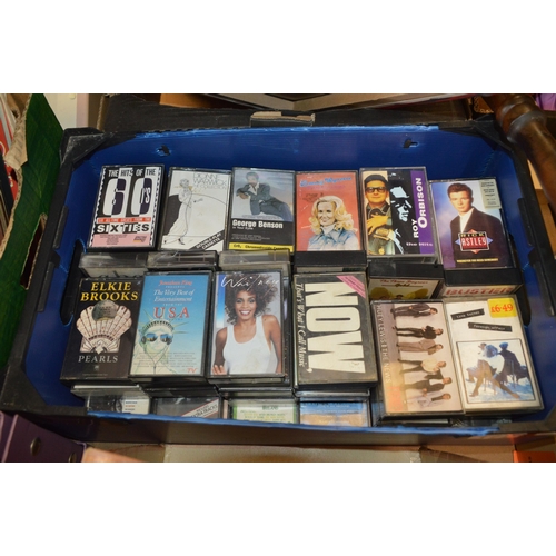 172 - box of cassette tapes