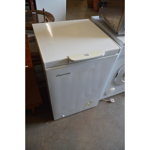 192 - fridgemaster freezer