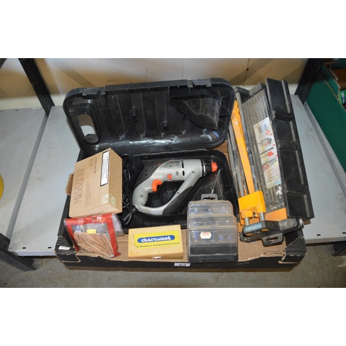 22 - box of tools & accessories