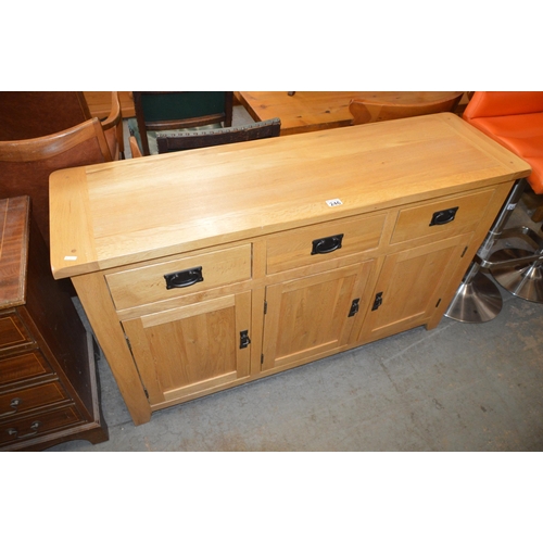 246 - oak sideboard