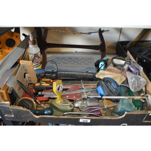 29 - box of tools etc.