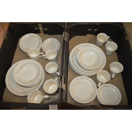 294 - 2 boxes of tableware