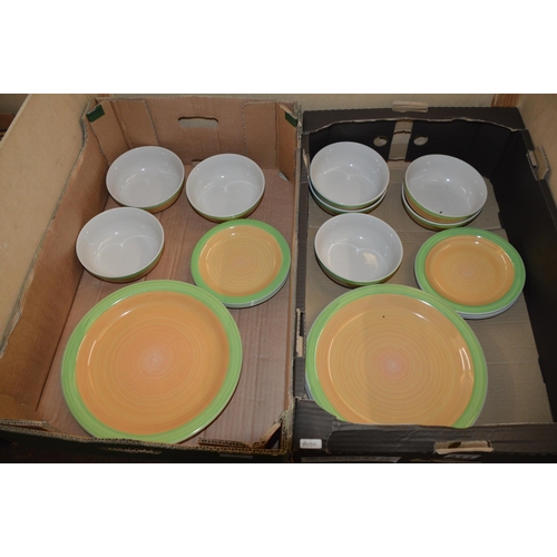 311 - 2 boxes of plates & bowls