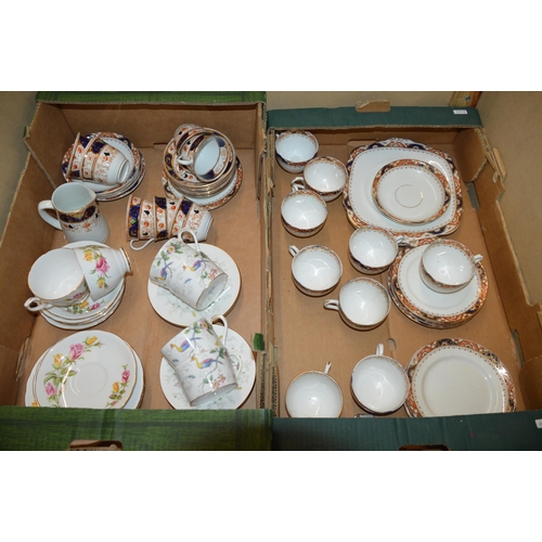 315 - 2 boxes of various china