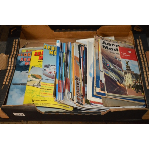 329 - box of aero model magazines