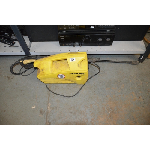 57 - karcher pressure washer