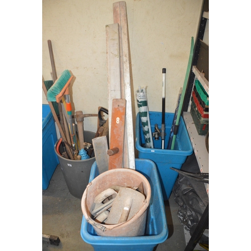 6 - qty of plastering tools