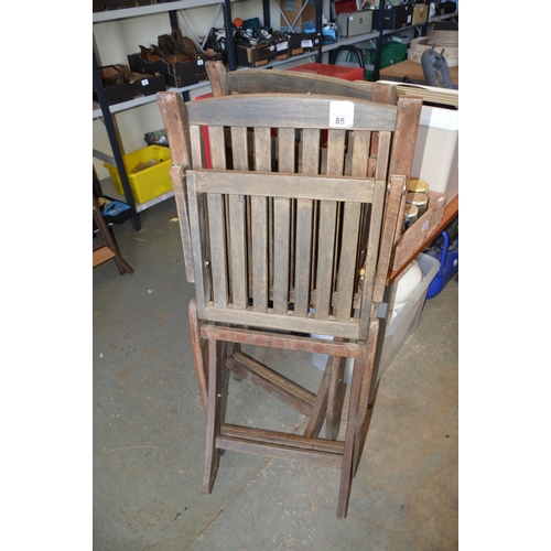 85 - 2 garden chairs