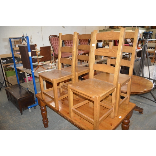 153 - 4 dining chairs