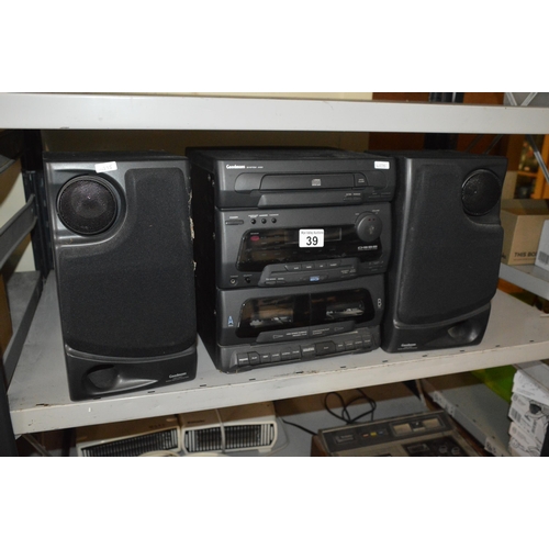 39 - goodmans hifi system