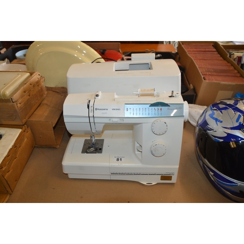 81 - husqvarna sewing machine