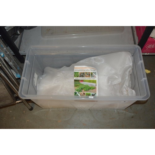 9 - tub of crop netting