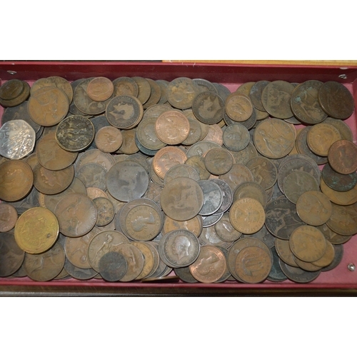 316 - tray of coins