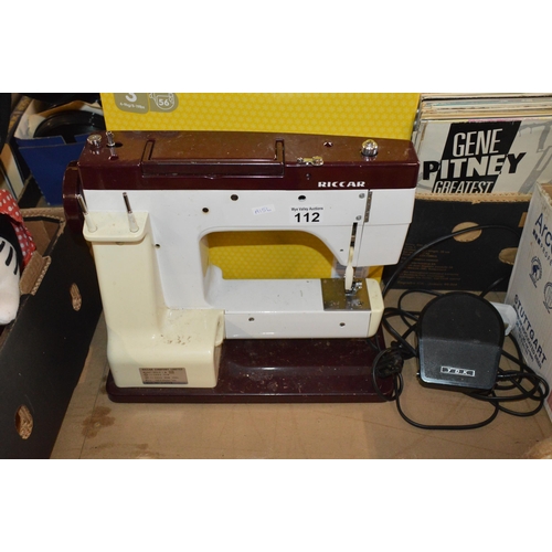 112 - riccar sewing machine