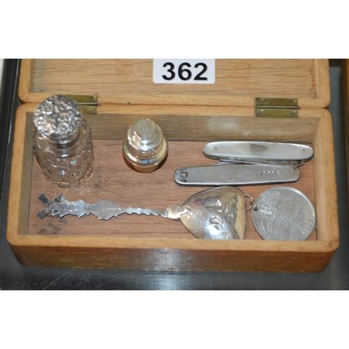 362 - qty of sterling silver items