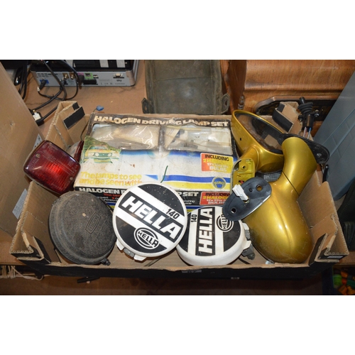 67 - box of car parts