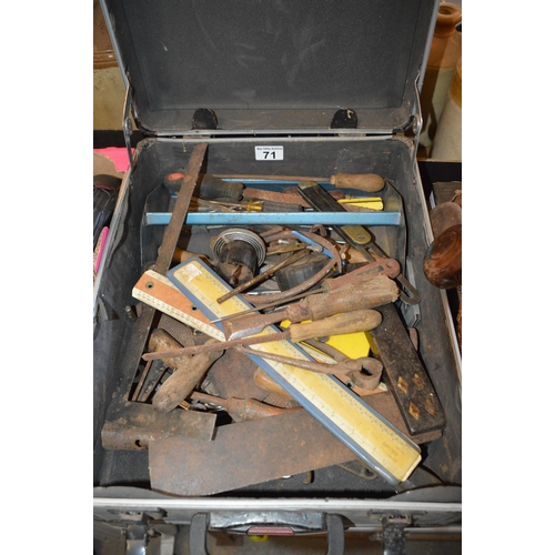 71 - case of hand tools