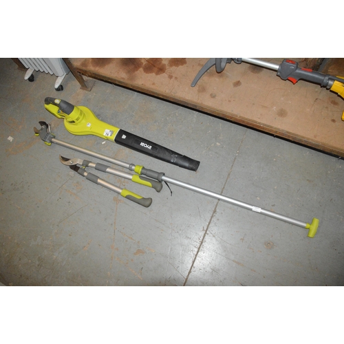 76 - qty of ryobi garden tools