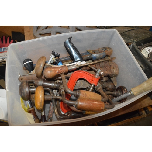 67 - tub of tools