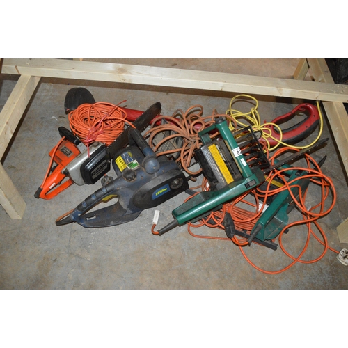 92 - qty of garden power tools