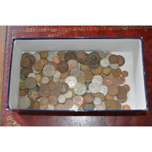 486 - tray of coins