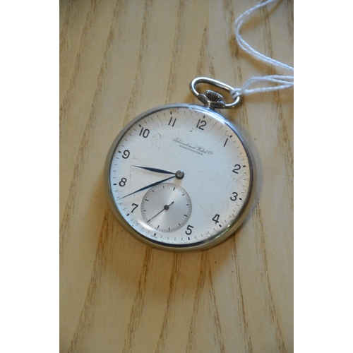 509 - shaffhausen pocket watch, working