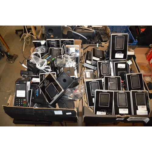 83 - 2 boxes of card readers, scanners etc.