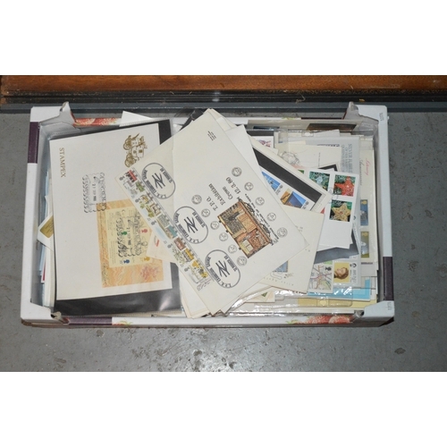 351 - crate of assorted stamps